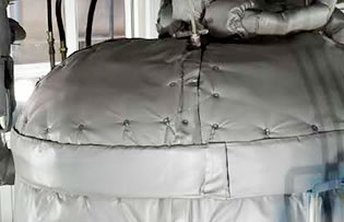 可拆卸封頭<a href=http://m.guanjiekang.com/e/tags/?tagname=%E4%BF%9D%E6%B8%A9%E9%9A%94%E7%83%AD target=_blank class=infotextkey>保溫隔熱</a>套